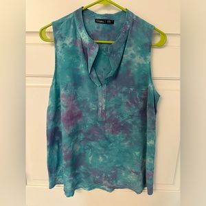 Gypsy 05 Silk Tie Dye Tank